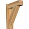 Ekena Millwork Traditional Block Rough Sawn Outlooker, Western Red Cedar, 6"W x 18"D x 22"H OUT06X18X22TRA05RWR - alternate 1